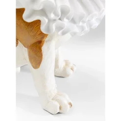 Deko Figur King Dog Braun 29Cm