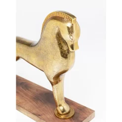 Deko Figur Proud Horse Brass 31Cm