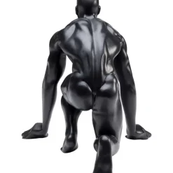 Deko Figur Runner Schwarz 25Cm