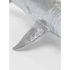 Deko Figur Shark Henry Silber 106Cm