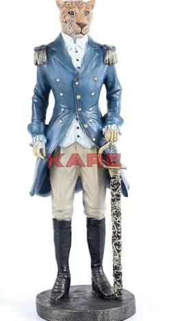 Deko Figur Sir Leopard Standing