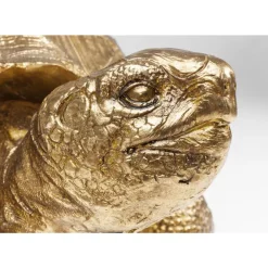 Deko Figur Turtle Gold Medium