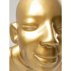 Deko Figur Welcome Guests Gold Xl