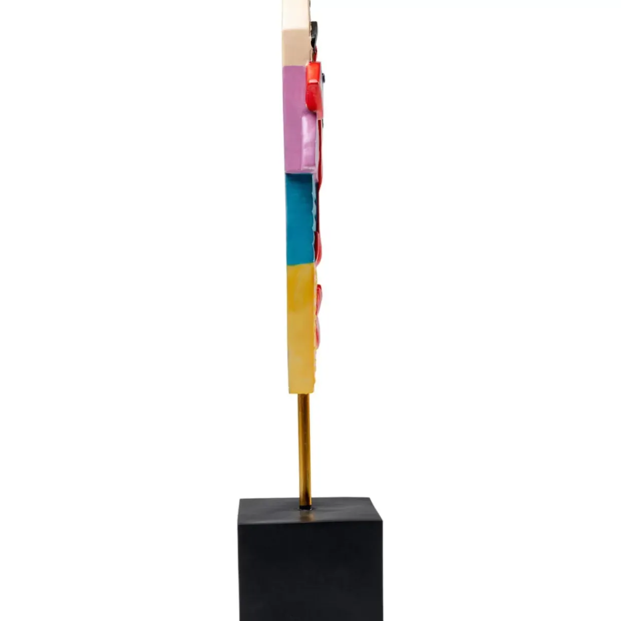 Deko Objekt Abstract Face Multicolour 52Cm