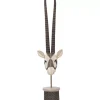 Deko Objekt Antelope Head Pearls 124