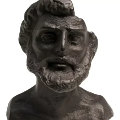 Deko Objekt Bearded Man Anthrazit 11Cm