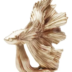 Deko Objekt Betta Fish Gold Klein
