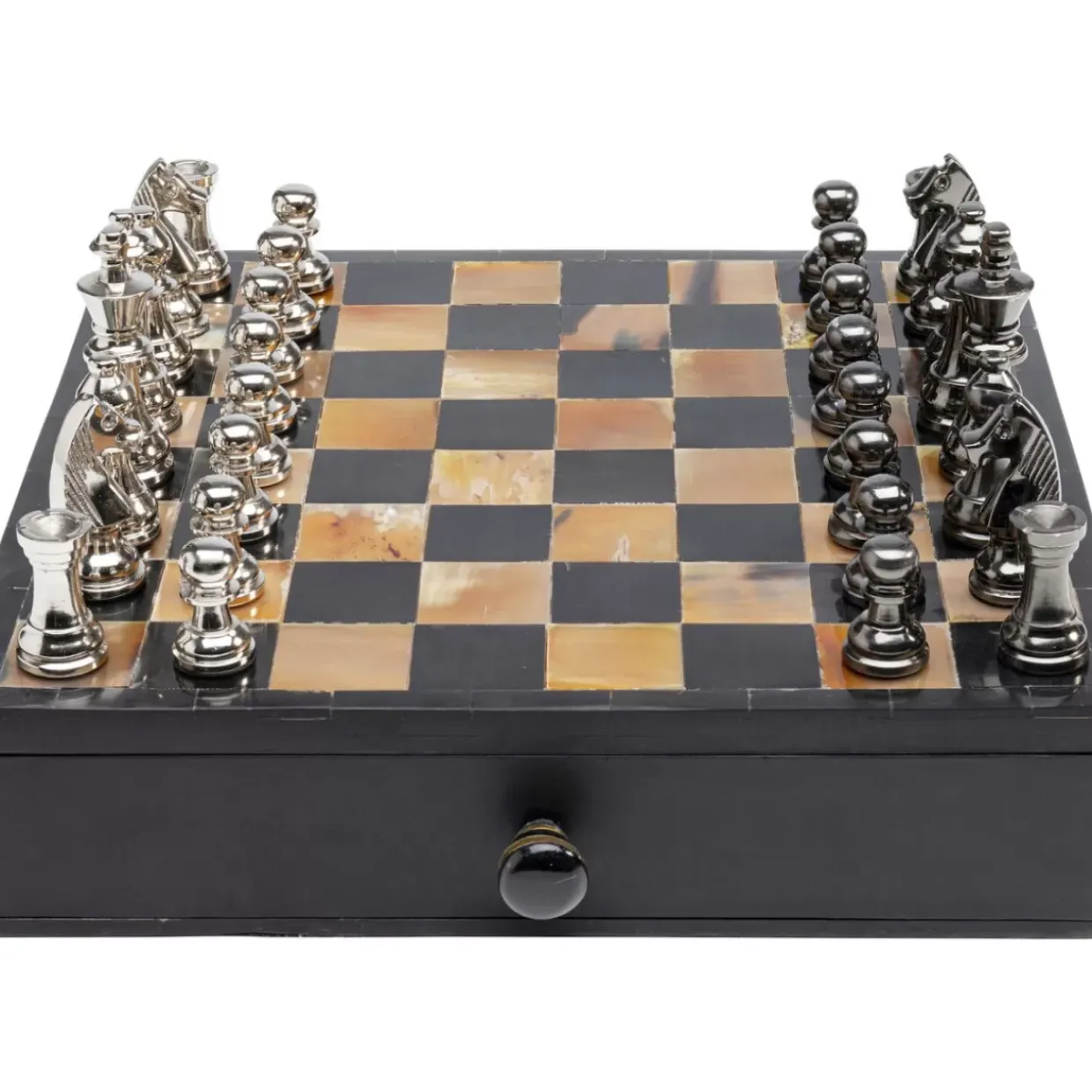 Deko Objekt Chess Antique 36X33Cm