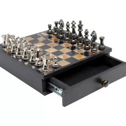 Deko Objekt Chess Antique 36X33Cm