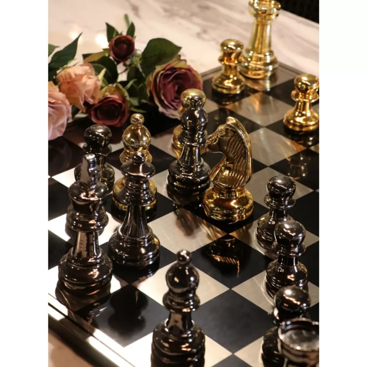 Deko Objekt Chess 60X60