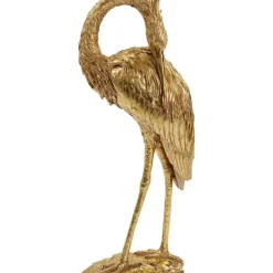 Deko Objekt Crane Gold