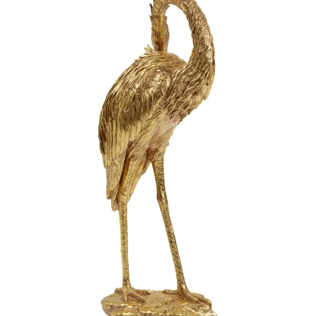 Deko Objekt Crane Gold