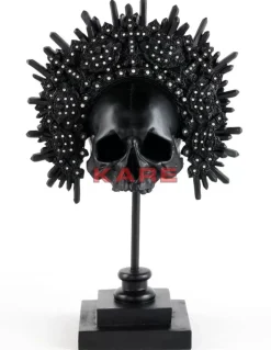 Deko Objekt King Skull Schwarz