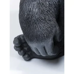 Deko Objekt Monkey Gorilla Side Xl Schwarz