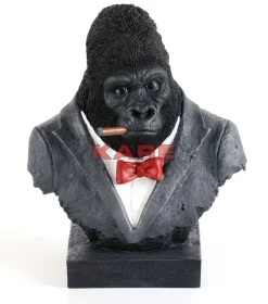 Deko Objekt Smoking Gorilla