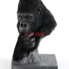 Deko Objekt Thinking Gorilla Head