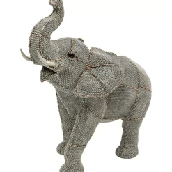 Deko Objekt Walking Elephant Pearls