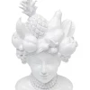Deko Vase Fruity Weis 37Cm