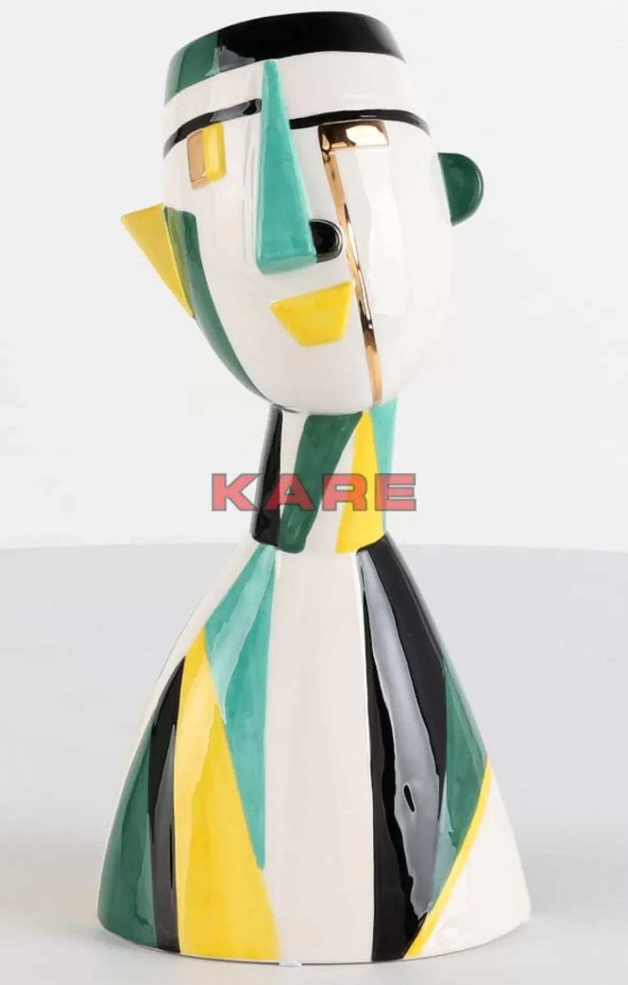 Deko Vase Happy Face 43Cm