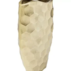 Deko Vase Sacramento Comb Champagner Gold 59Cm