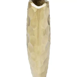 Deko Vase Sacramento Comb Champagner Gold 59Cm