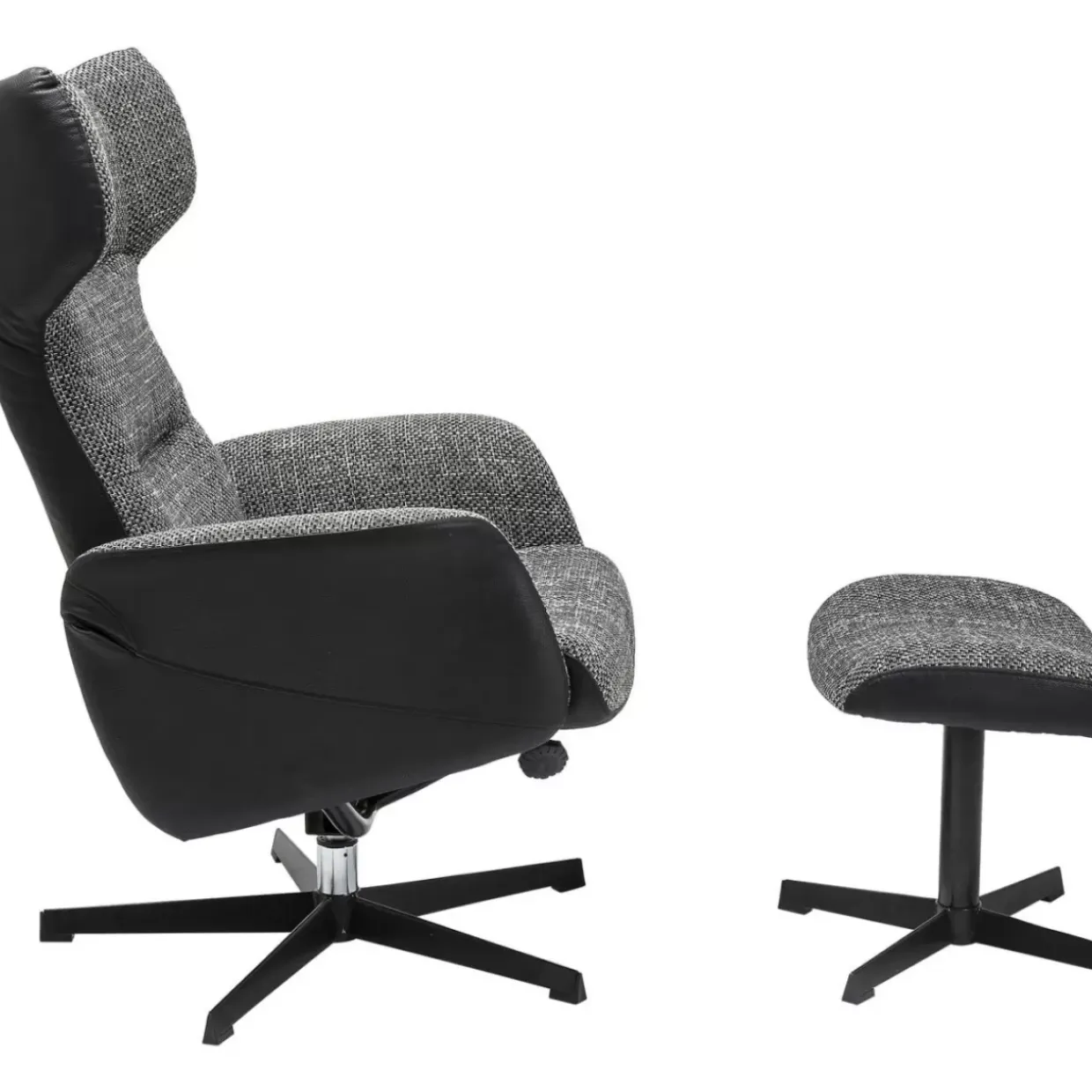 Drehsessel Mit Hocker Ohio Salt And Pepper