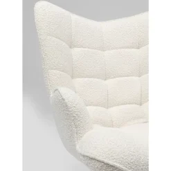 Drehsessel Oscar Boucle Creme