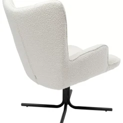 Drehsessel Oscar Boucle Creme