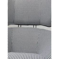 Drehsessel Toledo Schwarz Weiss