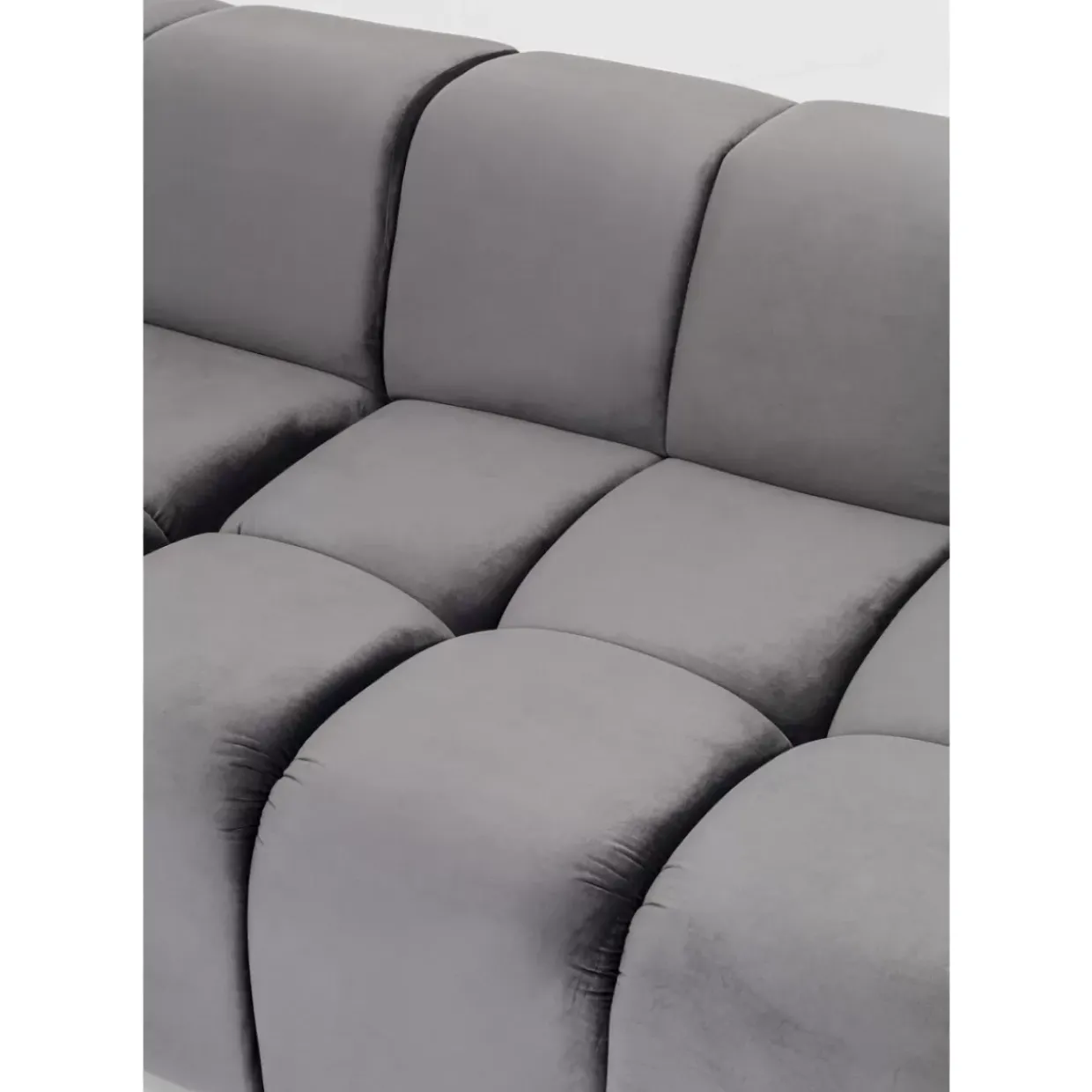 Ecksofa Belami Grau Links
