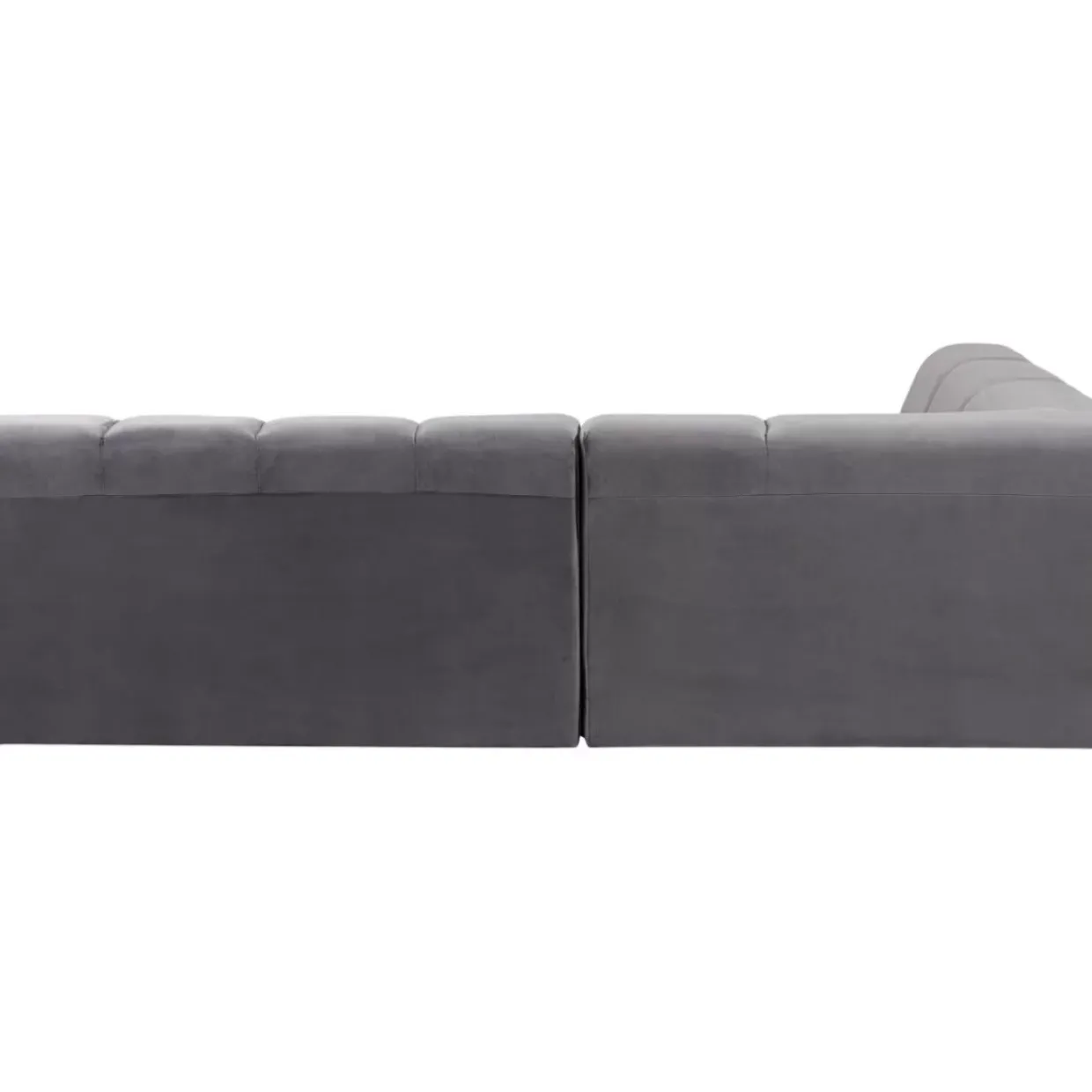 Ecksofa Belami Grau Links