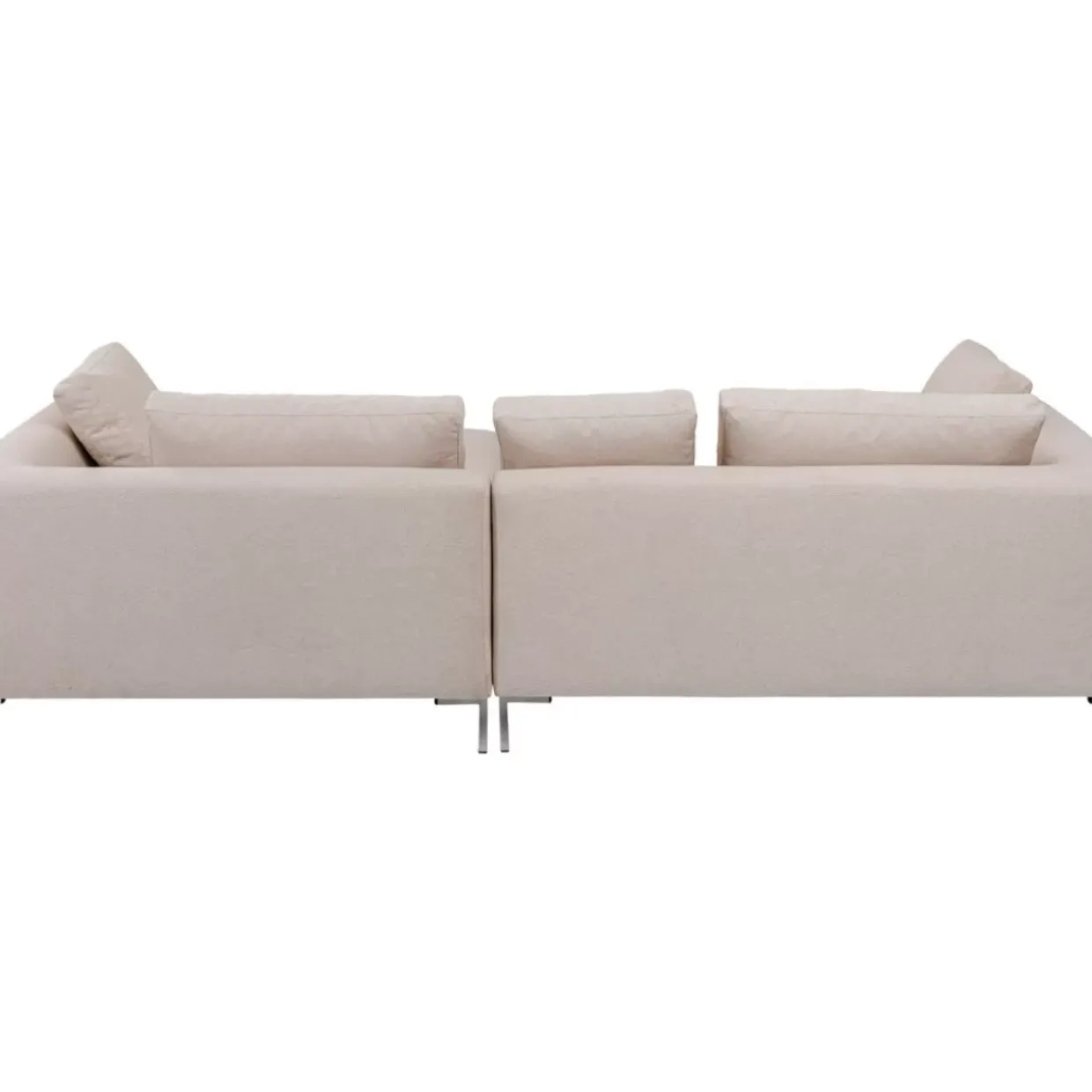 Ecksofa Gianni Creme Rechts