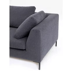 Ecksofa Gianni Grau Links