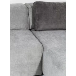 Ecksofa Infinity Ottomane Grau Rechts