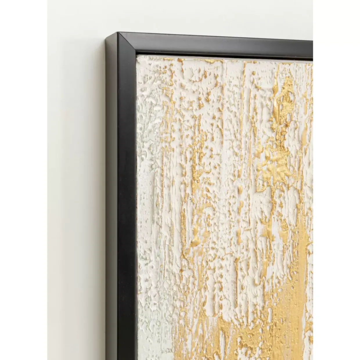 Gerahmtes Bild Abstract Weis 80X120Cm