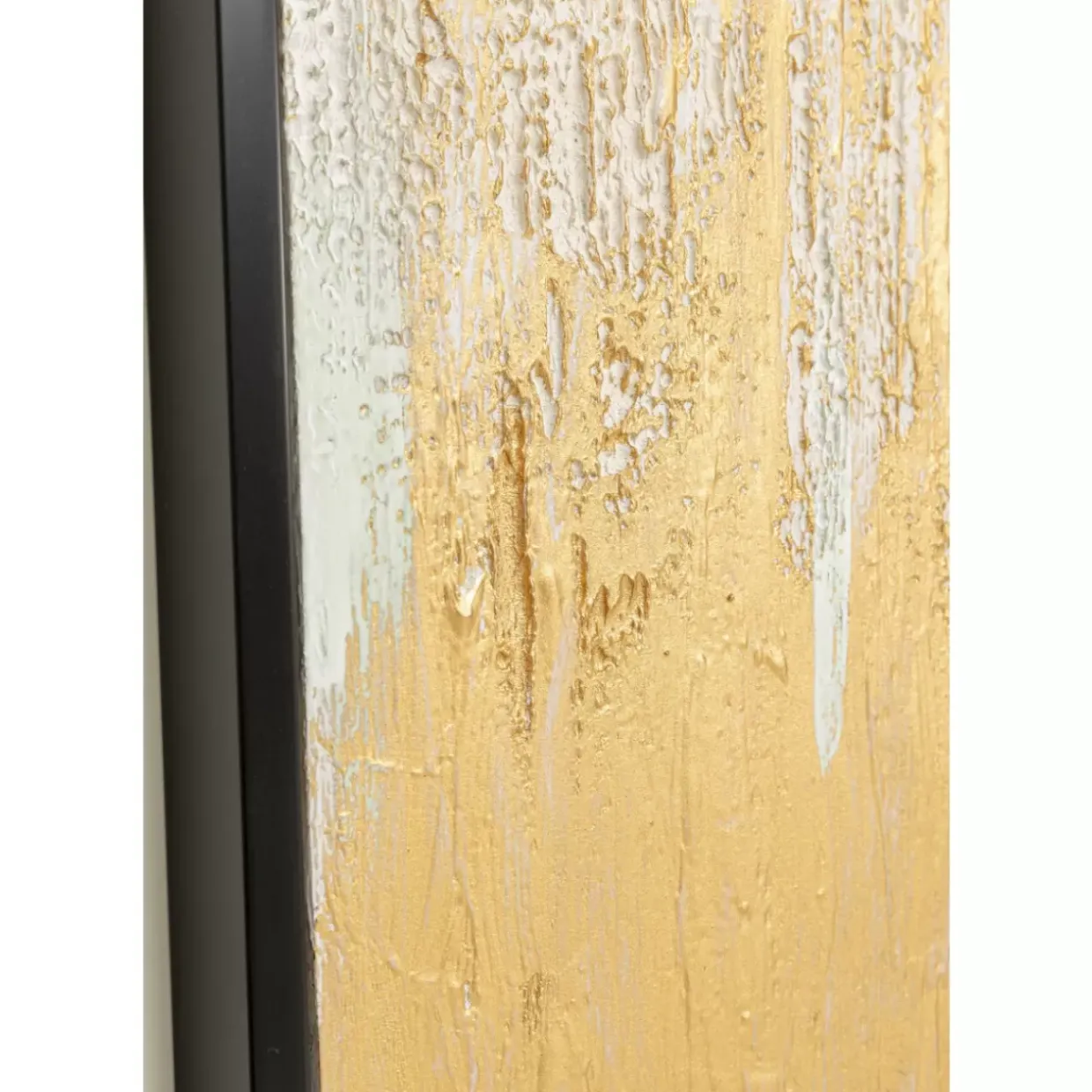 Gerahmtes Bild Abstract Weis 80X120Cm