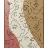 Gerahmtes Bild Faccia Arte Tri Colore 90X120Cm