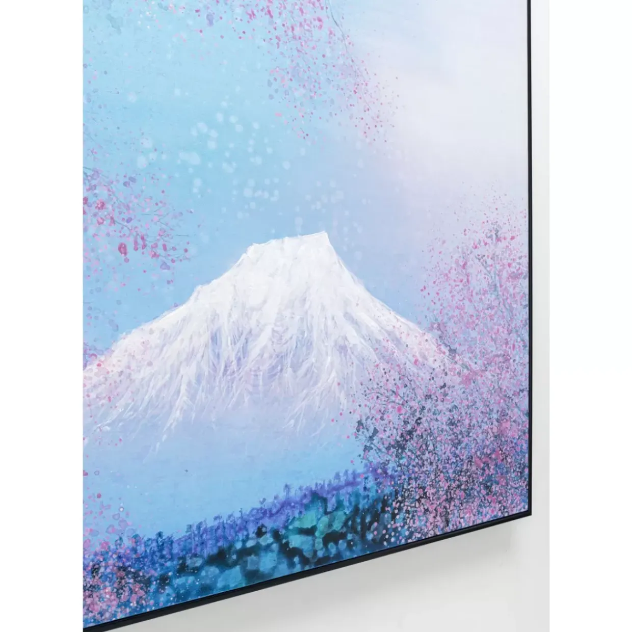 Gerahmtes Bild Fuji 100X120Cm