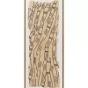 Gerahmtes Bild Native Lines 50X150Cm