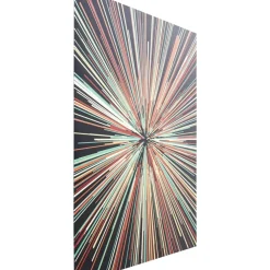 Glasbild 3D Light Speed 100X100Cm