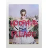 Glasbild No Drama 90X120Cm