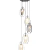 Hangeleuchte Diamond Fever Spiral Schwarz O42Cm
