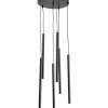 Hangeleuchte Living Vegas Rund Schwarz Matt O35Cm