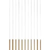 Hangeleuchte Living Vegas Brass Led