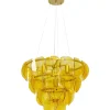 Hangeleuchte Mariposa Three Circle Brass O60Cm