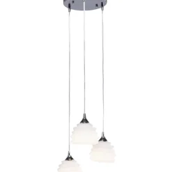 Hangeleuchte Ruffle Weis O 37Cm