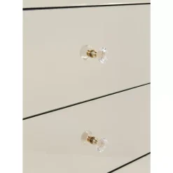 Hochkommode Luxury Champagne 5 Schube