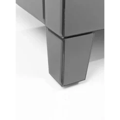 Hochkommode Luxury Push 5 Schube Grau