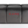 Hocker Belami Velvet Grau 105X70Cm