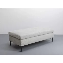 Hocker Gianni Cord Grau